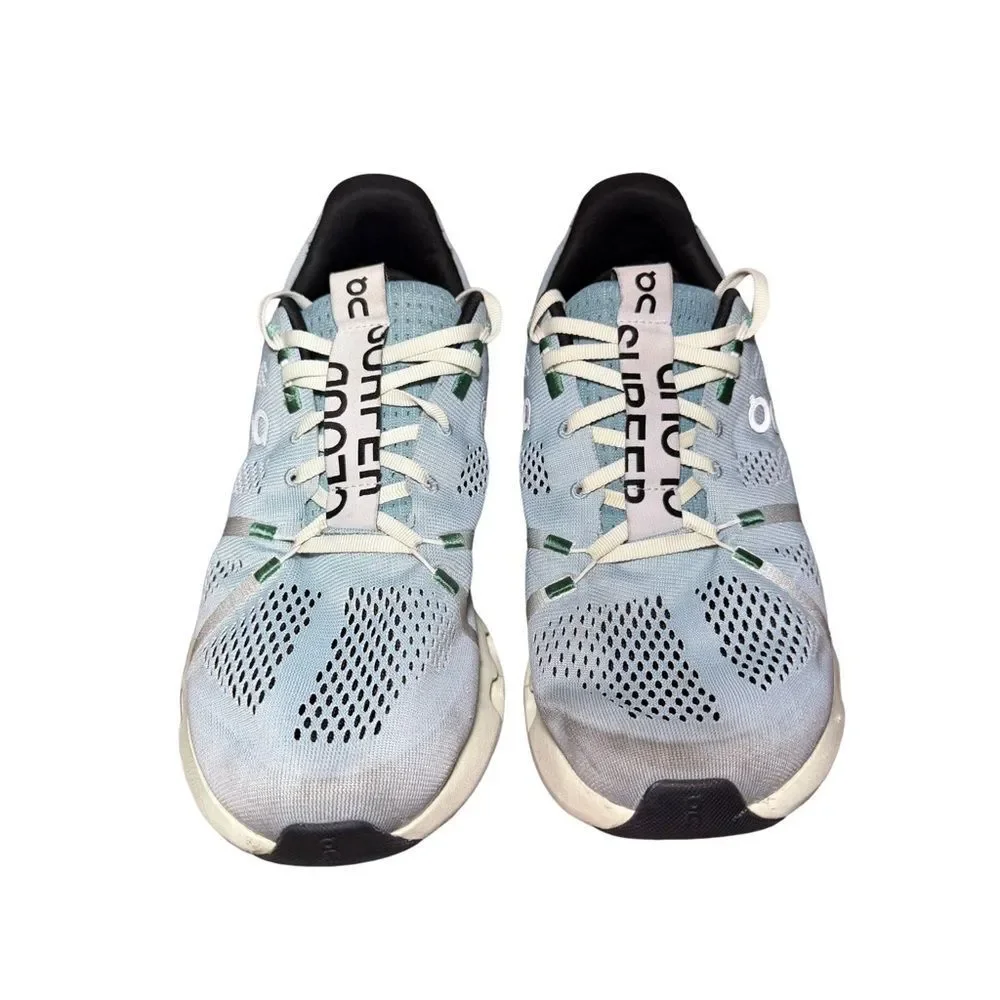 On Running Cloudstratus Shoes in Light Blue and White size 10 men’s